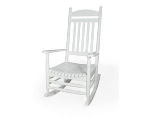 International Concepts White Porch Rocker
