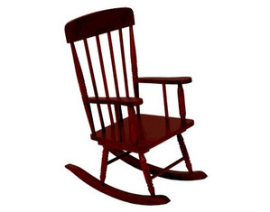 Kidkraft Spindle Rocking Chair with Cherry Finish - Fast FREE FedEx Shipping!