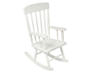 Kidkraft Spindle Rocking Chair with White Finish - Fast FREE FedEx Shipping!