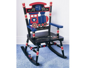 Levels of Discovery Railroad Rocker - Fast FREE FedEx Shipping!