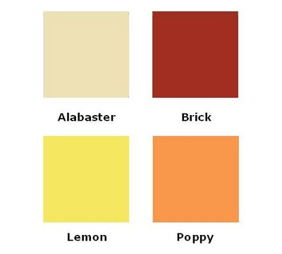 Available Canvas Fabric Colors