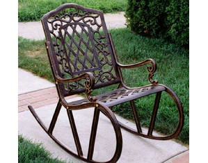 Oakland Living Mississippi Rocking Chair - Fast FREE FedEx Shipping!