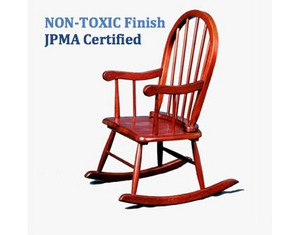 Stork Craft PlayTyme Cherry Childs Rocking Chair - Fast FREE FedEx Shipping!