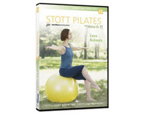 STOTT PILATES Core Balance Stability Ball Pilates DVD