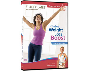 STOTT PILATES Pilates Weight Loss Boost Pilates DVD - FREE Inside Delivery!