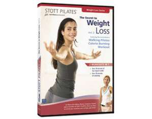 STOTT PILATES The Secret to Weight Loss Vol. 2 DVD - FREE Inside Delivery!
