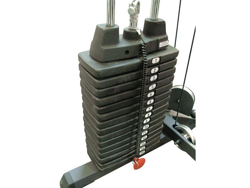 Optional 50 lb Weight Stack Upgrade