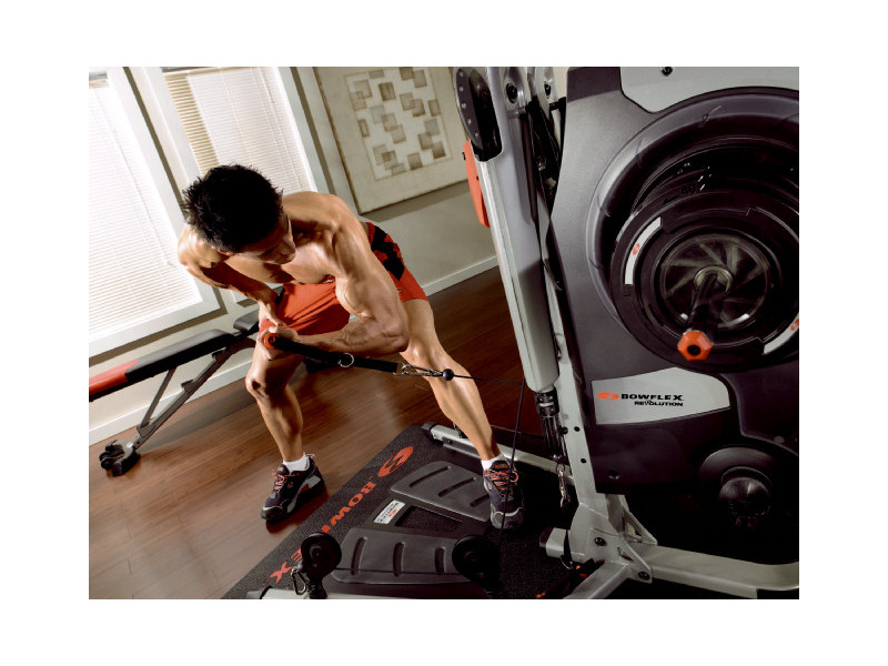 In Use - Concentration Curl (equipment mat not included)
