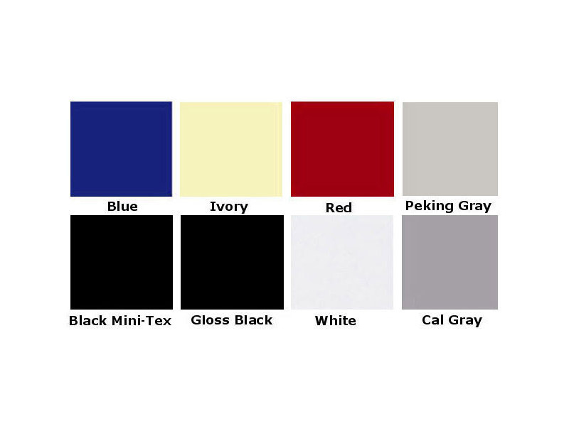 Available Frame Finishes