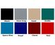 Available Upholstery Colors