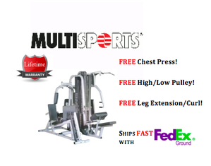 Multisports MG-200 Home Gym - Fast FedEx Shipping! - FREE Inside Delivery!