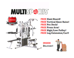 Multisports MGVS Home Gym - INSIDE Delivery!