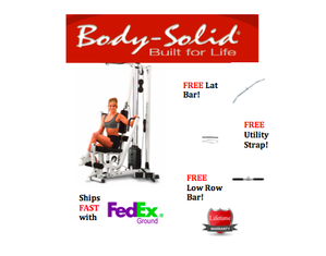 Body-Solid EXM1500S Home Gym - Fast FedEx Shipping!