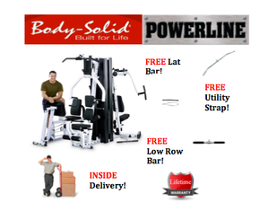 Body-Solid EXM3000LPS Home Gym - INSIDE Delivery!