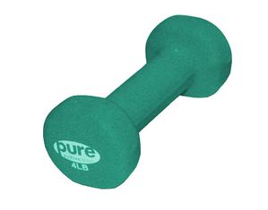 Pure Fitness 4 Pound Blue Dumbbell