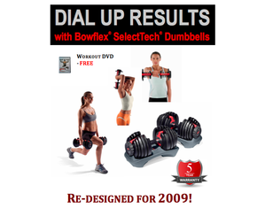 Bowflex SelectTech 552 Dumbbell Pair - Re-designed for 2009!