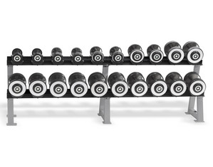 Hampton Fitness 15 to 40 lbs Eclipse Dumbbell with Snug-Grip Handles