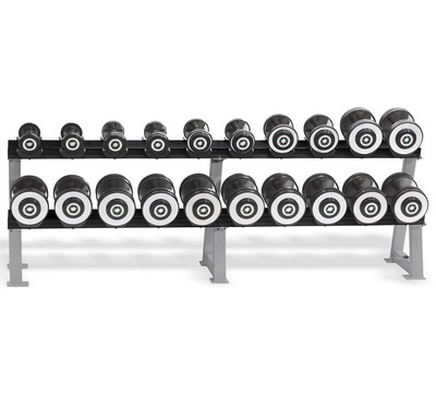 Hampton Fitness 5 to 50 lbs Eclipse Dumbbell with Snug-Grip Handles