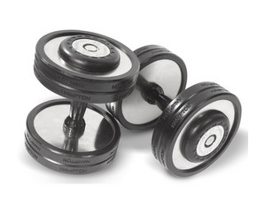 Hampton Fitness Eclipse Pro-Style Dumbbells with Snug-Grip Handles Dumbbell