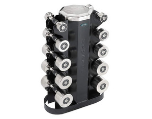 Hampton Fitness 5 Pair Chrome Beauty-Grips Studio Club Pack