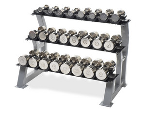 Hampton Fitness 12 Pair Chrome Beauty-Grips Stadium Club Pack