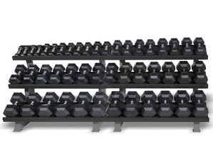 Hampton Fitness 23 Pair Dura-Bell Dumbbell Stadium Club Pack