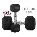 X-mark-fitness-10-lb-to-35-lb-rubber-hex-dumbbell-set-dumbbell 0 145x145.jpg