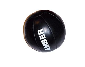 Amber Sports Leather Medicine Ball