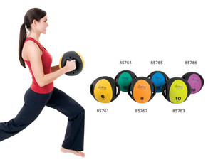 EcoWise Dual Grip Medicine Ball