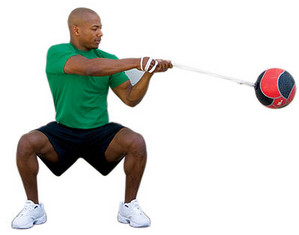Power Systems Power Rope Ball Medicine Ball