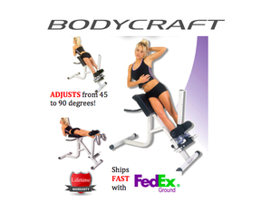 BodyCraft 45/90 Degree Hyper Extension Roman Chair - Fast FedEx Shipping