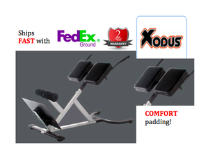 Xodus 45 Degree Contemporary Hyper Extension - Fast FedEx Shipping!