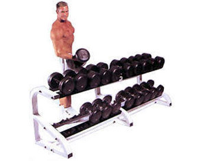 CAP Barbell Commercial Two Tier Dumbbell Rack Addition - Fast FREE FedEx Shipping!