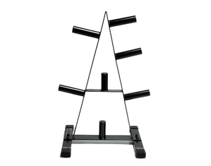 Cap Barbell Black 2in Plate Tree