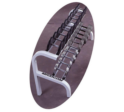 Maxicam 10 Pair Double Level Dumbbell Rack