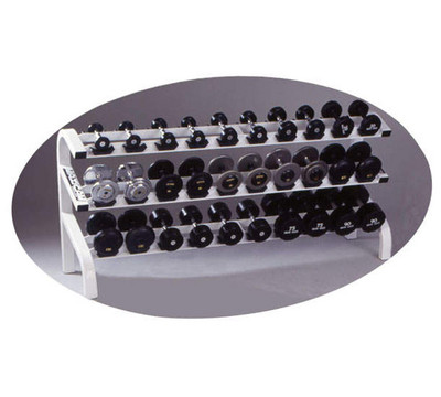 Maxicam 15 Pair Triple Level Dumbbell Rack