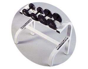 Maxicam 2 Pair Single Tier Dumbbell Rack - Fast FREE FedEx Shipping!