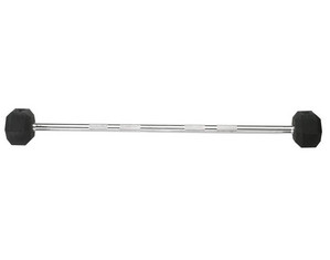 Hampton Fitness Dura-Bar Straight Barbell - Fast FREE FedEx Shipping!