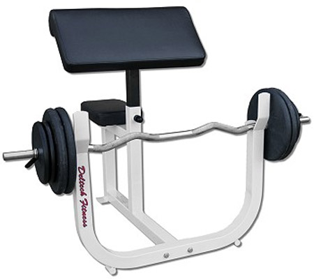 Deltech Fitness Preacher Curl Bench - DF3000 image