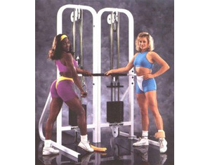 Maxicam Quad Kick Pulley Weight Machine