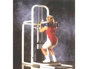 Maxicam Squat and Calf Raise Weight Machine - FREE Inside Delivery!