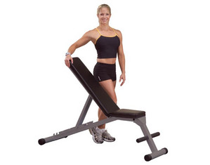 Body-Solid Powerline Folding Utility Weight Bench