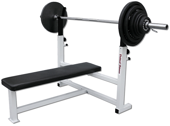 Deltech Fitness Fixed Olympic Bench image