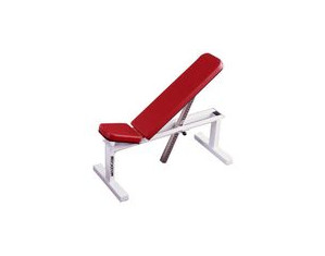 Maxicam Adjustable Incline Flat Bench with Wheels - Fast FREE FedEx Shipping!