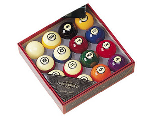 Cue & Case Brunswick Centennial Pool Ball Set