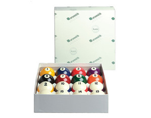 Cue & Case Crown Standard Belgian Pool Ball Set