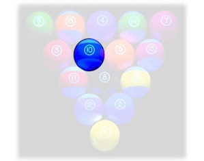 EPCO Glo-Regulation Billiard Ball - Fast FREE FedEx Shipping!