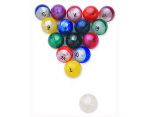 EPCO Pearlescent Pool/Billiard Ball Set