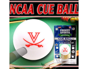 Frenzy Sports College Logo Cue Ball
