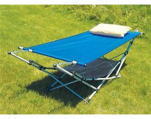 Algoma Folding Hammock and Stand - Fast FREE FedEx Shipping!